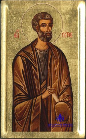 From the “Great Deisis”, Copy of the Holy Icon “Apostle Peter”, 16 cent.