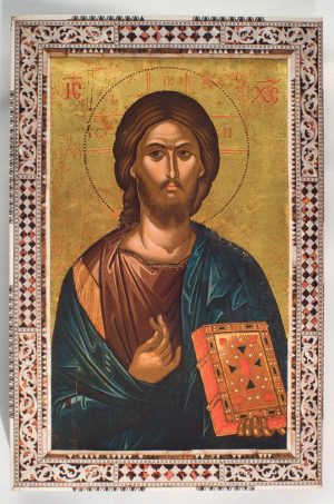 Copy of the Holy Icon “Christ" of Theofanes of Iviron Monastery