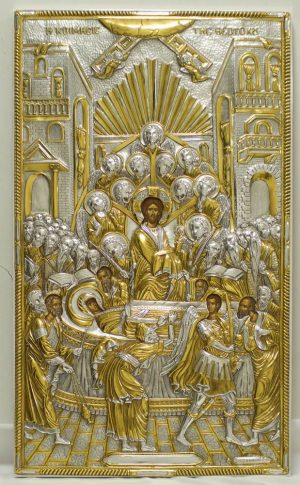 Icon "Dormition of the Mother of God"