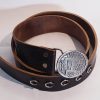 Leather monk's-belt