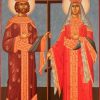 Icon "Sts. Constantine and Helen"