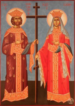 Εικόνα "Άγιοι Κωνσταντίνος και Ελένη"